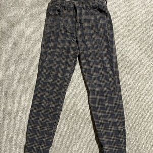 American Eagle Plaid Jeggings